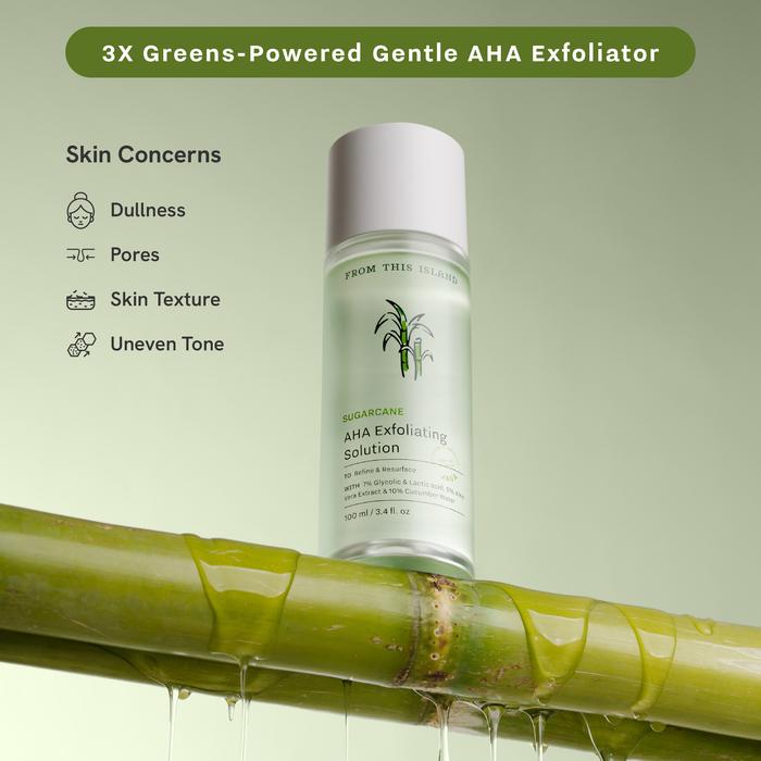 From This Island Sugarcane AHA Exfoliating Solution 4