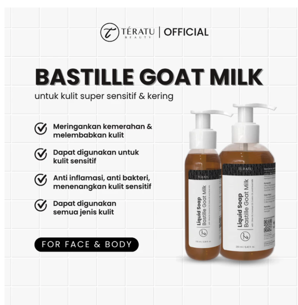  Teratu Beauty Bastille Goat Milk Liquid Soap