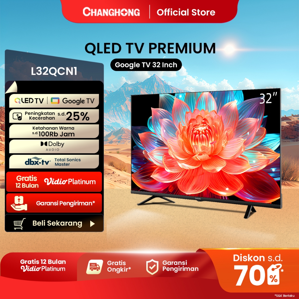 Changhong Limited Changhong QLED TV Premium L32QCN1