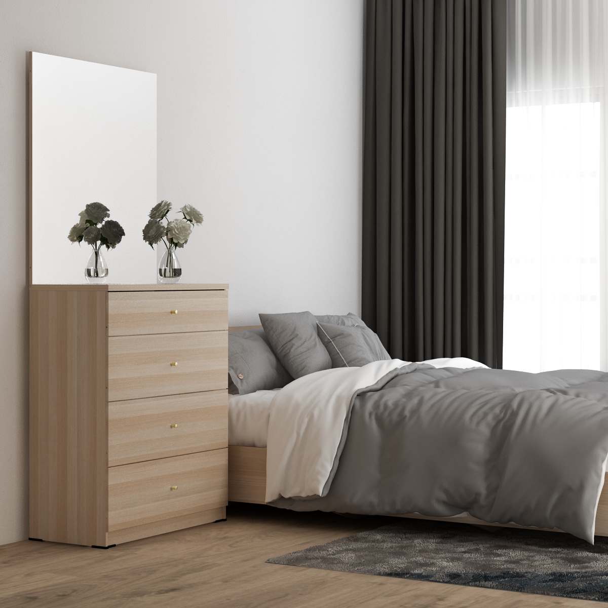 Putera Rackindo Sejahtera Pro Design Yuka Meja Rias  YKADS 80 