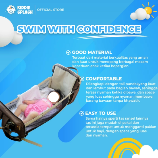 Kiddie Splash Diaper Bag Multifunction 2 5