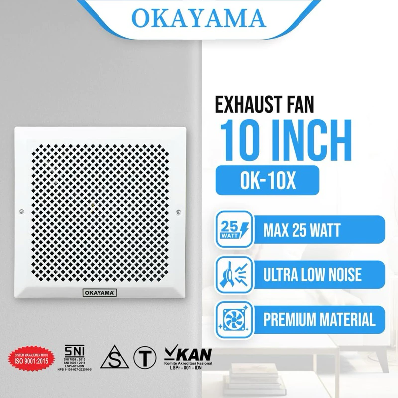 Okayama Okayama Exhaust Fan 10 Inch OK-10OX