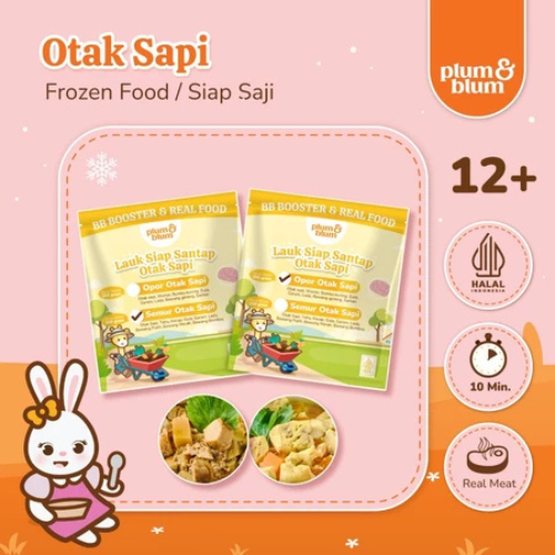  Plum & Blum Lauk Siap Santap Otak Sapi