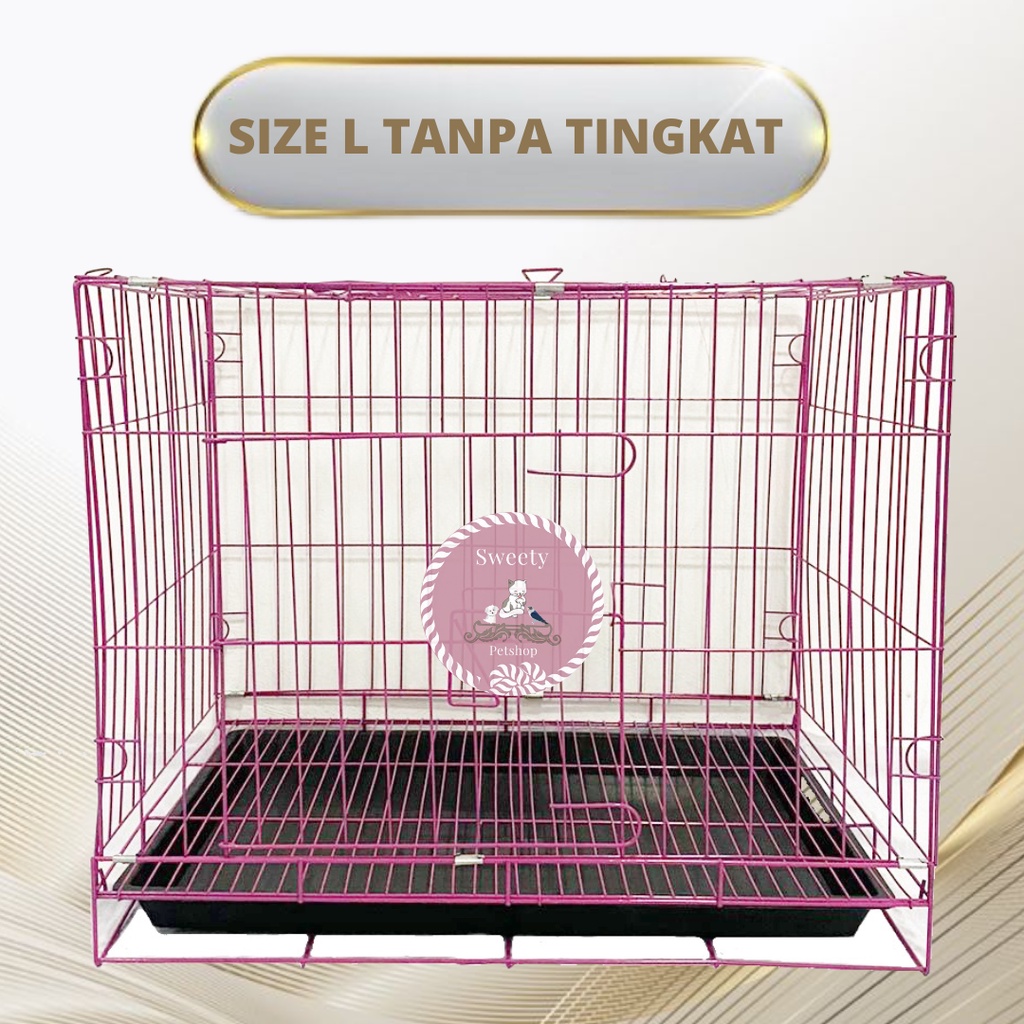 Sweety Petshop Kandang Anjing Besi