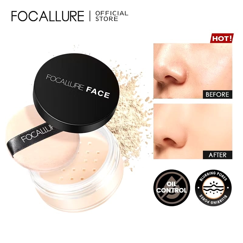 FOCALLURE Oil Control Loose Powder Natural 2