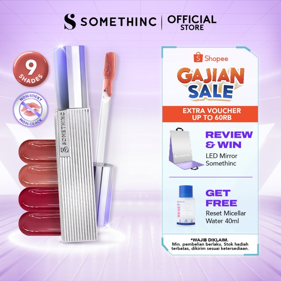 Royal Pesona Indonesia SOMETHINC Forever Stay Comfort Lip Glaze (07 Sassy)