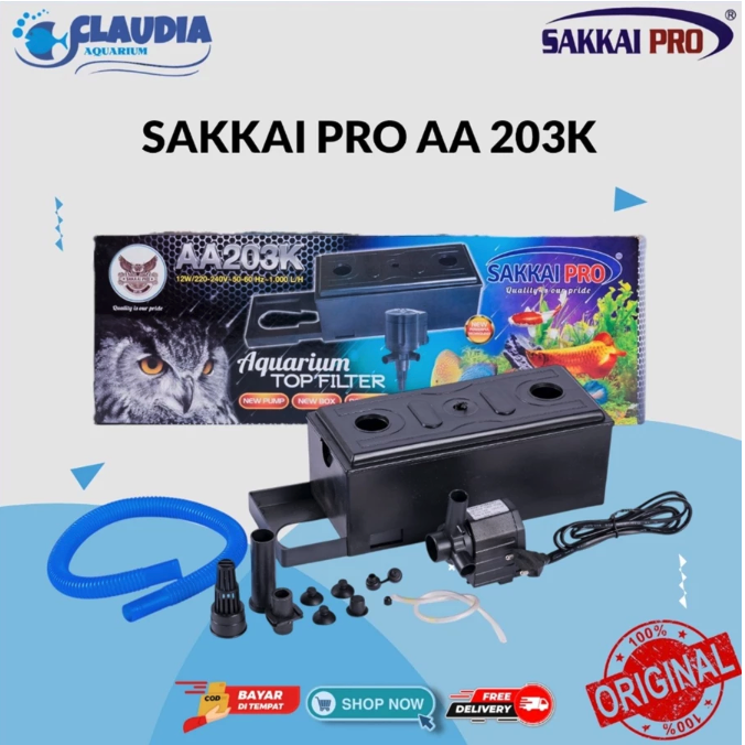 Sakkai Pro Aquarium Top Filter 3