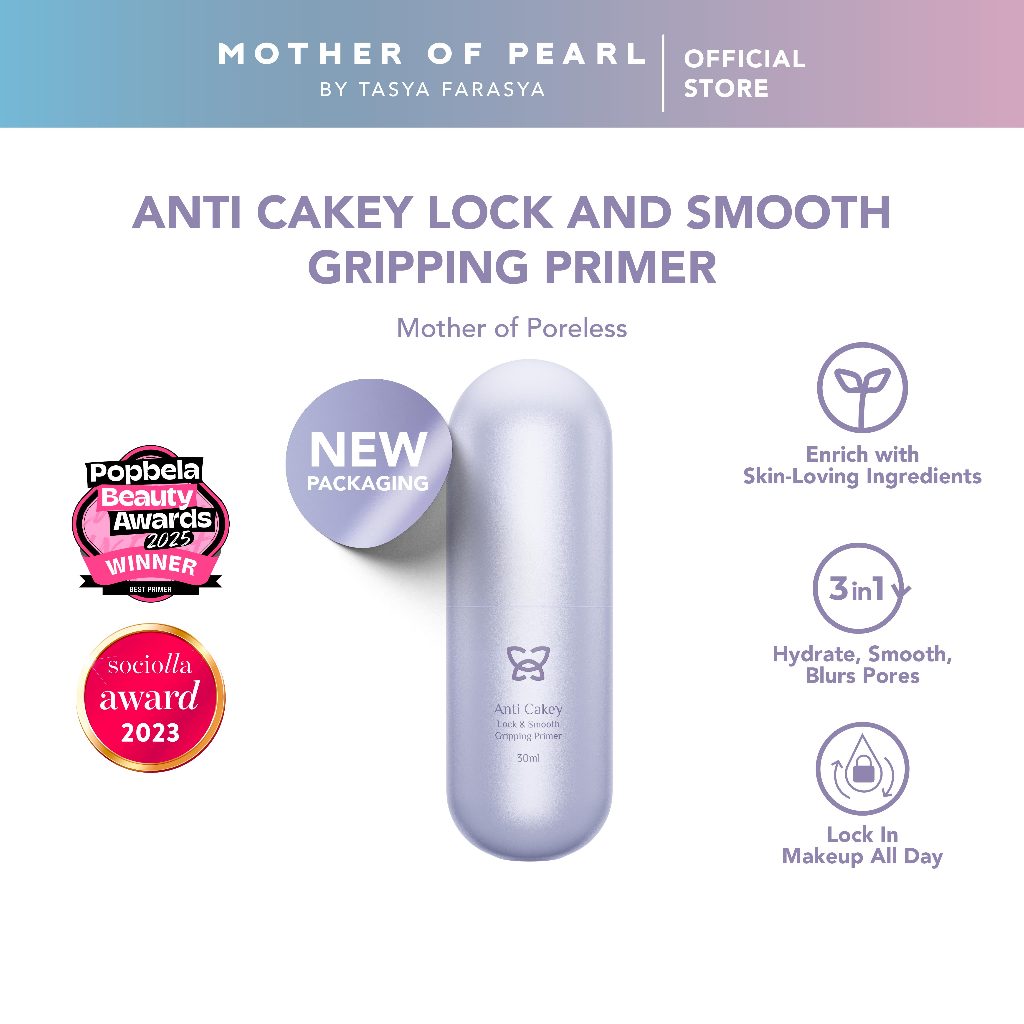 MOP Indonesia Corp Mother of Pearl Anti Cakey Lock and Smooth Gripping Primer