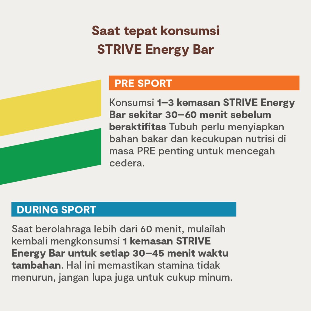 STRIVE Bar Oats & Kurma Nasi Uduk