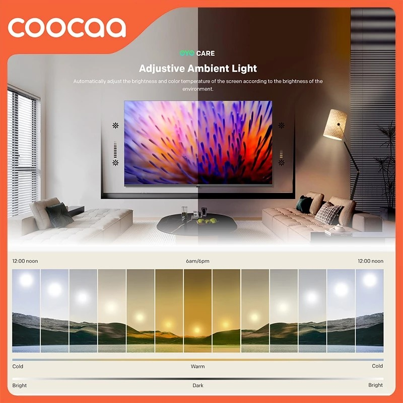 COOCAA 4K QLED+ Google TV Y73 PRO 2