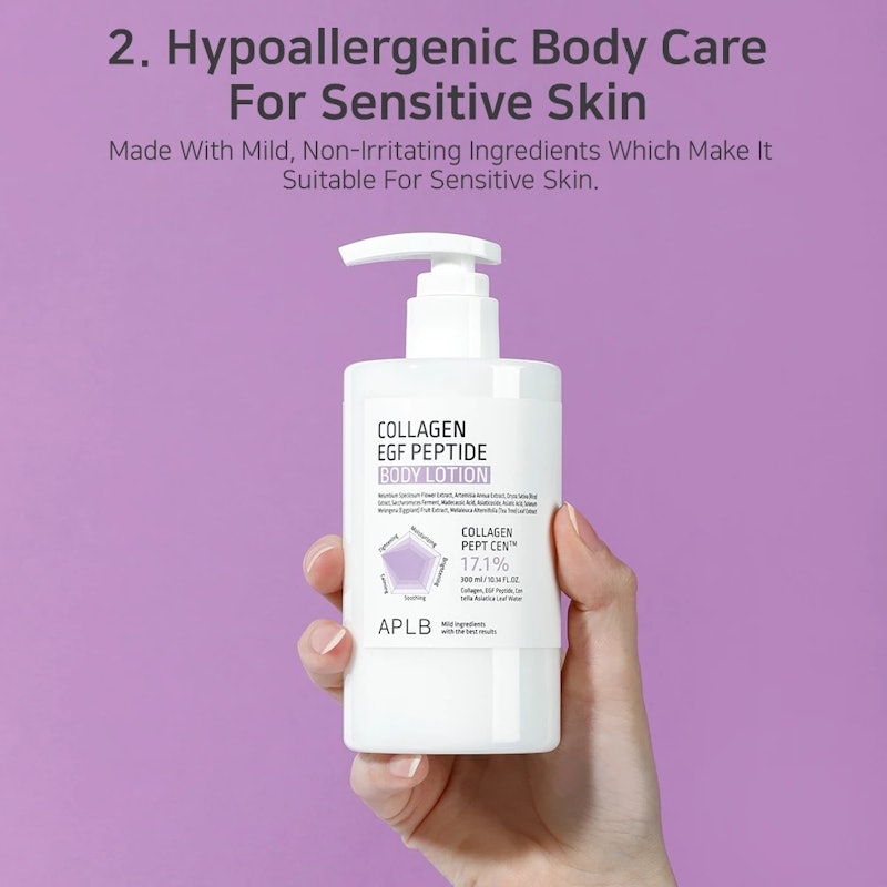 APLB Collagen EGF Peptide Body Lotion 4