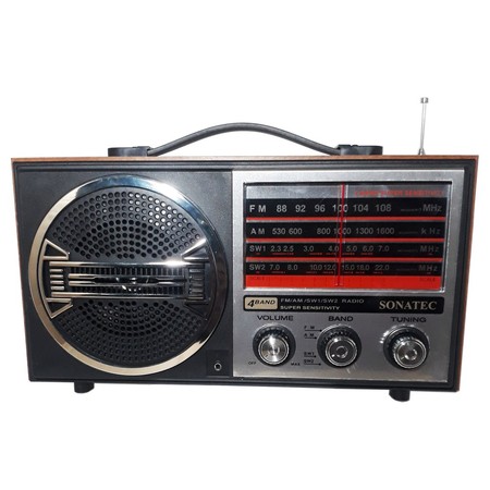 SONATEC 4 Bands Radio with USB/SD Player ｜ PRI-8288UAR
