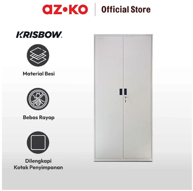 AZKO Krisbow Lemari Pakaian 2 Pintu 2