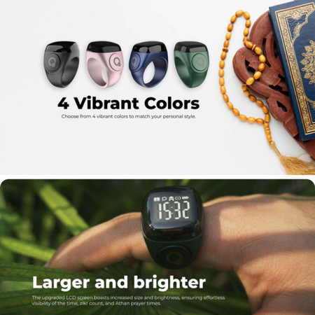  iQibla Noor Zikr Ring  N01