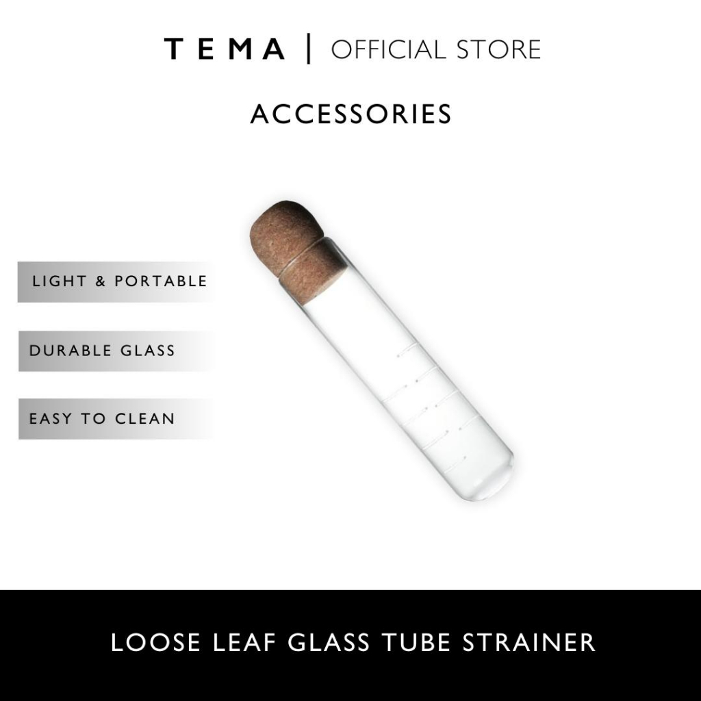 Tema Tea Glass Tube Strainer