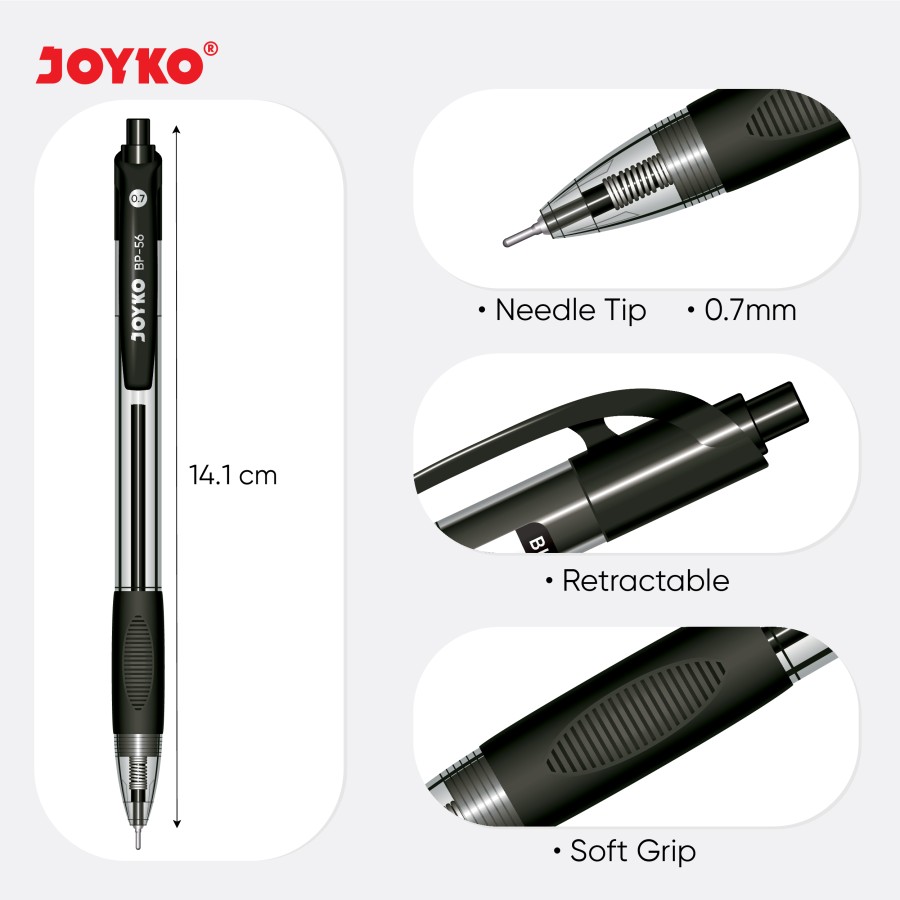 Atali Makmur JOYKO Ball Pen 0.7 mm  BP-56