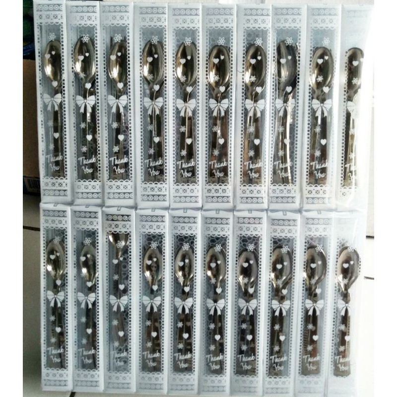 Sendok Garpu Silver Kemas Mika 2