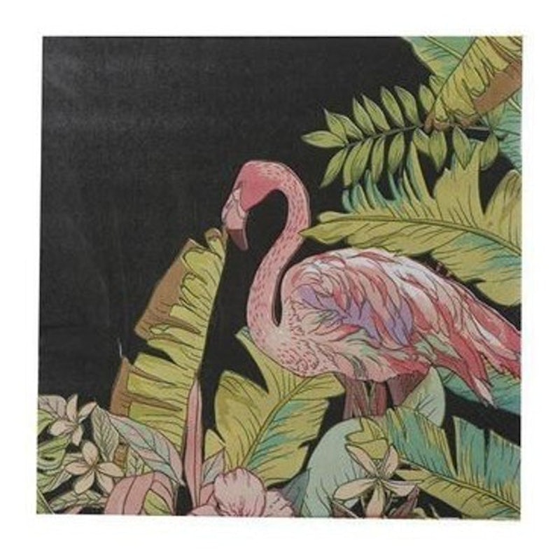 Napkin Decoupage Flamingo 3