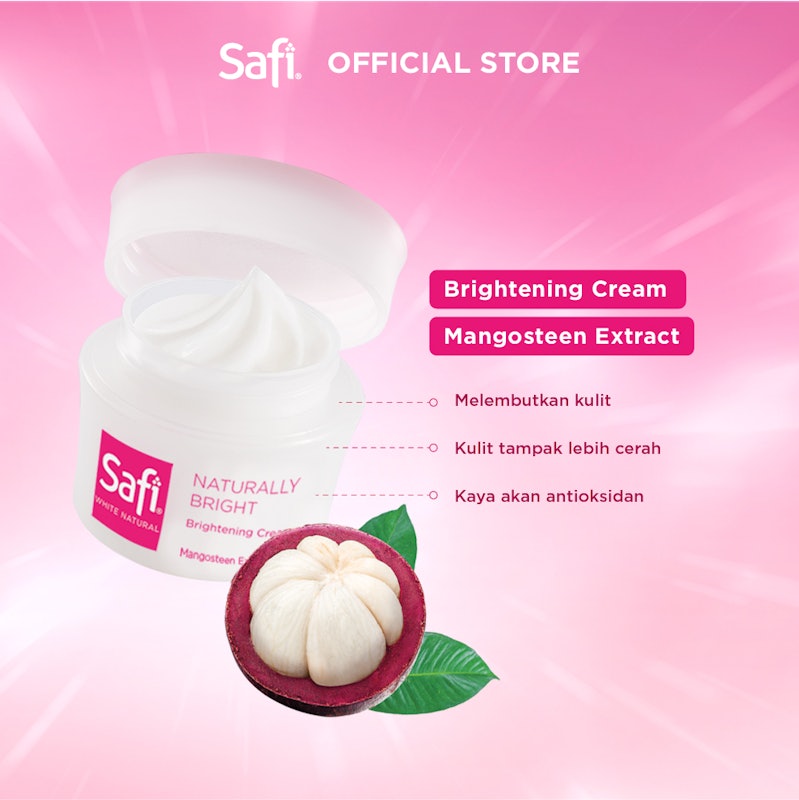 White Natural Brightening Cream Mangosteen 4