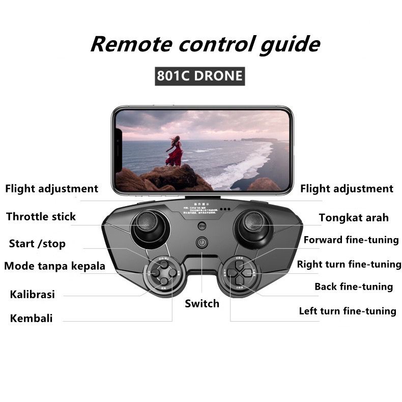 801C PRO RC Drone
