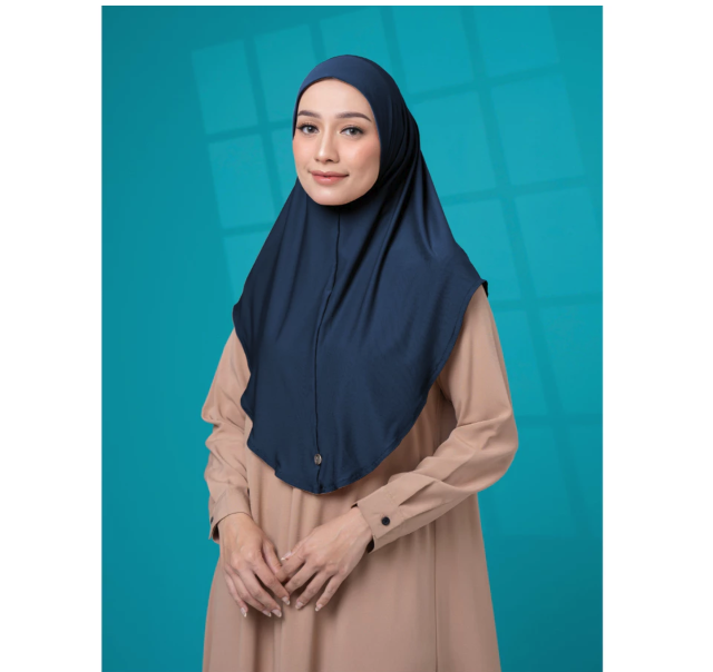 Ratu & Wulan Hijab RnW Hijab Bergo Nayla Instan