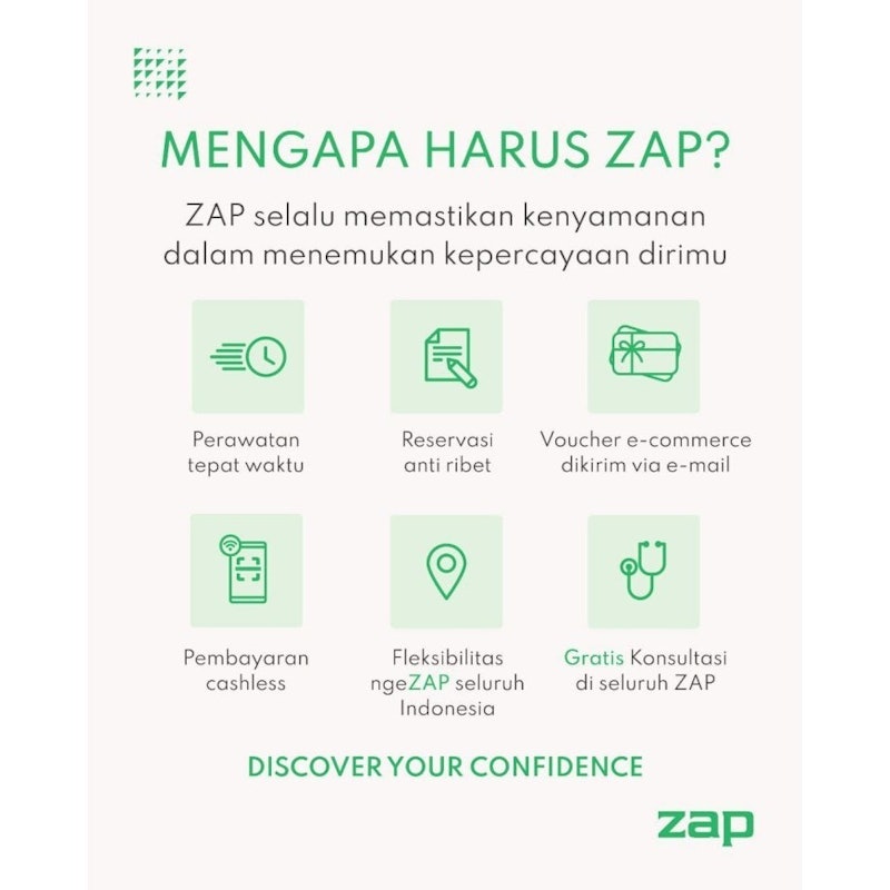 ZAP Clinic Voucher Underarm Hair Removal 5