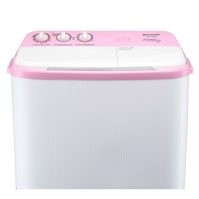 SHARP Electronics SHARP 7.5kg Twin Tub Hijab Series ES-T79SJ-BL/PK