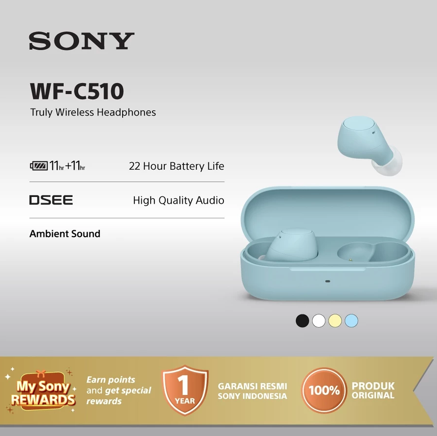 SONY Sony Truly Wireless Headphones WF-C510