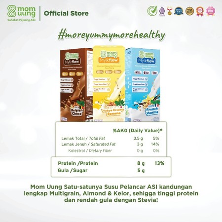 Ibu Anak Sukses Mom Uung Mylkflow Creme French Vanilla