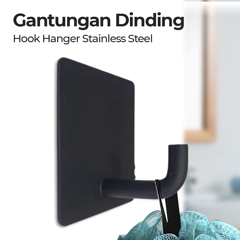 Gantungan Baju Stainless Steel Tempel 4