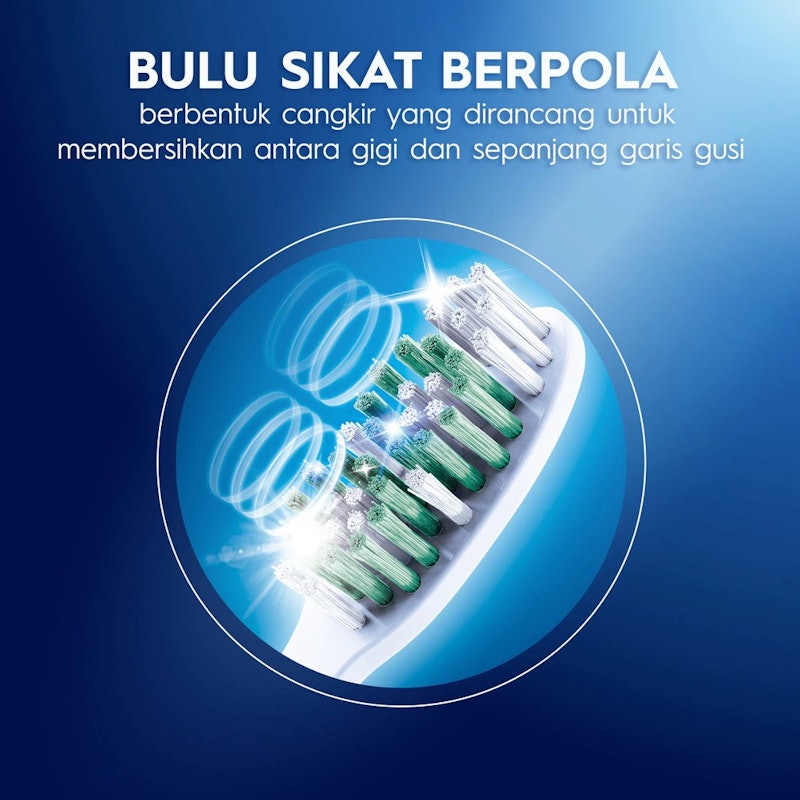 Sikat Gigi All Rounder 123 Medium 3 pcs 2