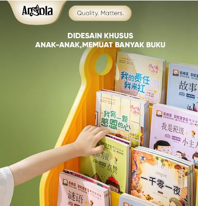 Angola Baby Duck Bookshelf Rack C01