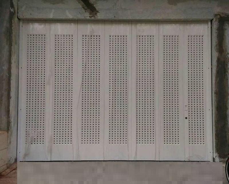 Pintu Garasi Besi Powder Coating Sliding Door 3