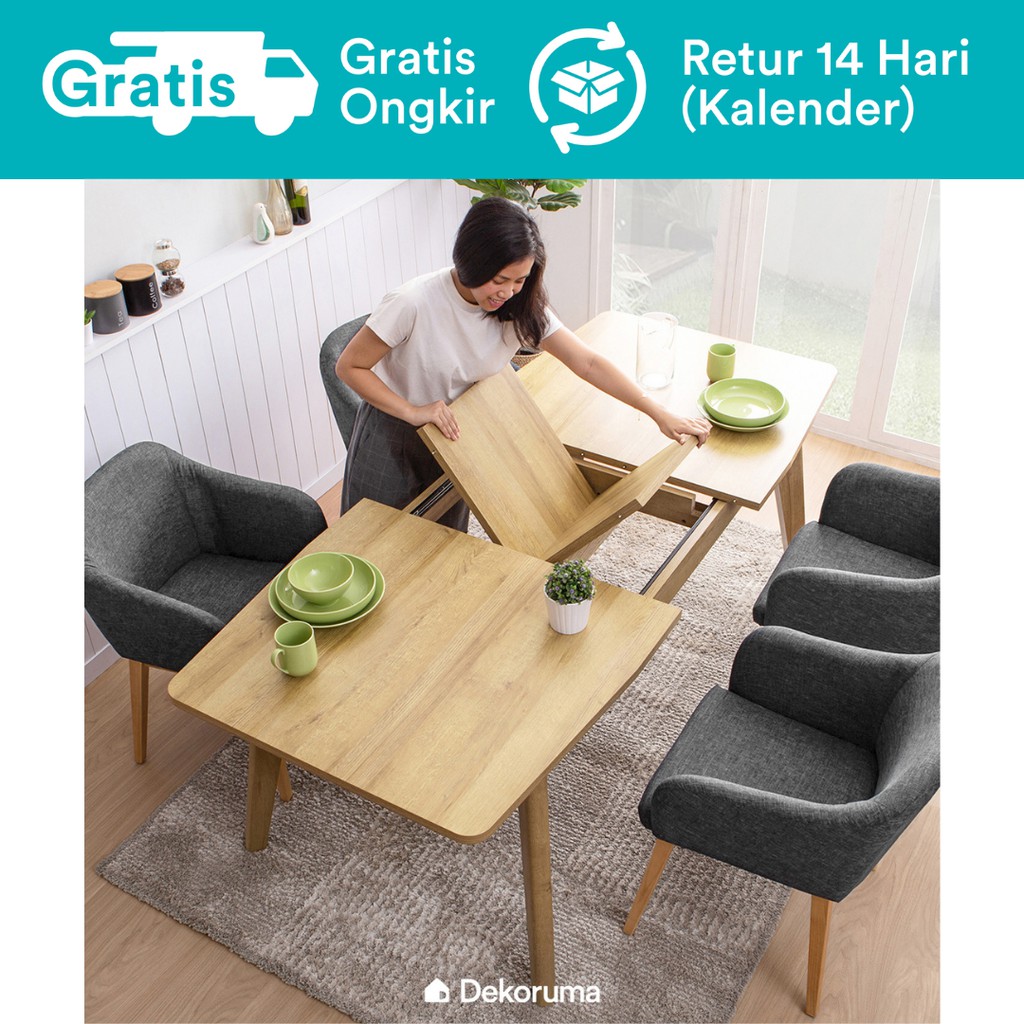 Heim Studio Setsu Extendable Dining Table 2