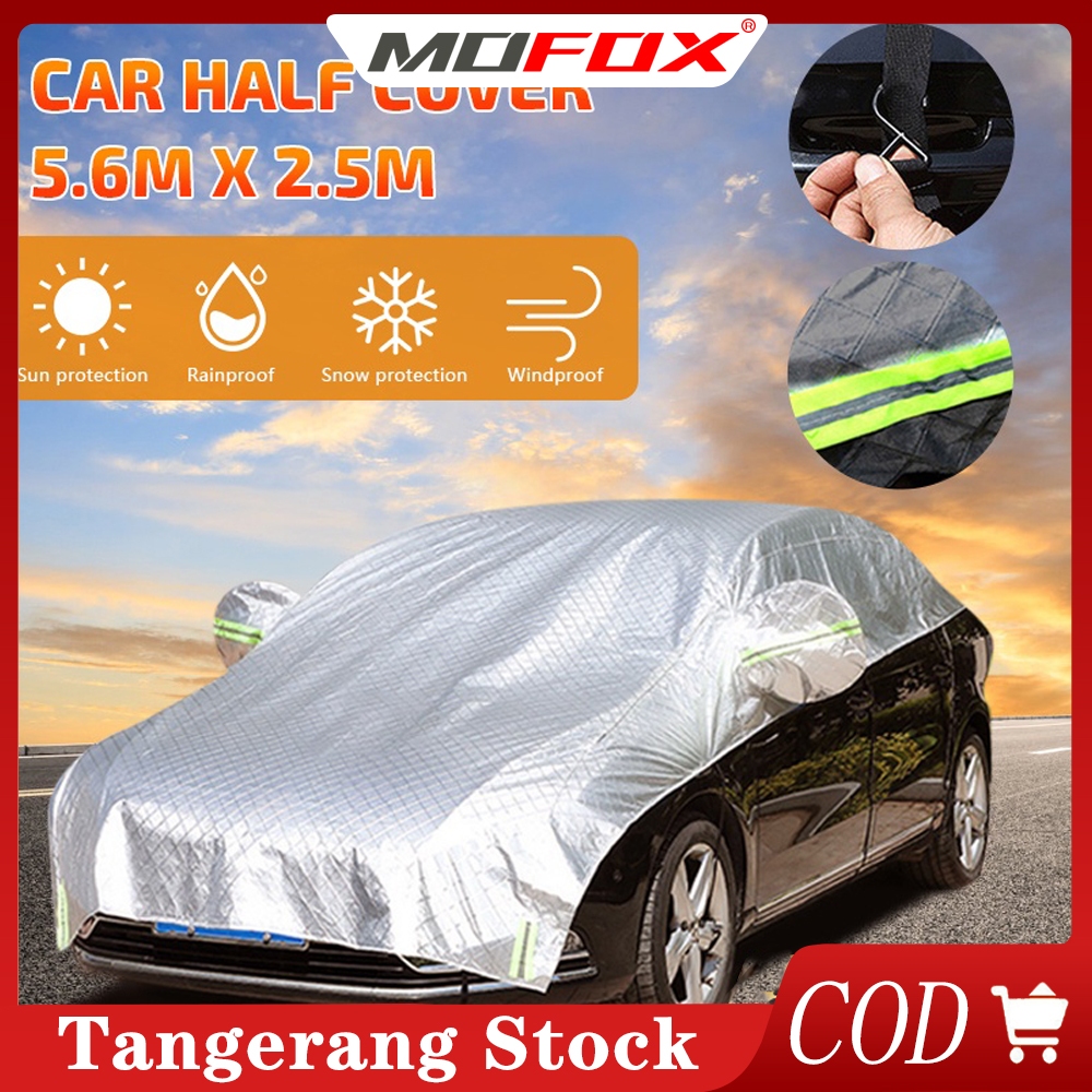  MOFOX Universal Setengah Cover Mobil Outdoor Sun UV