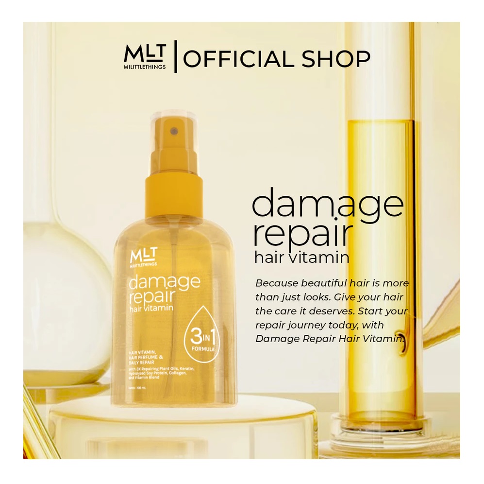 Tjhindatama Mulia Milittle Things Damage Repair Hair Vitamin