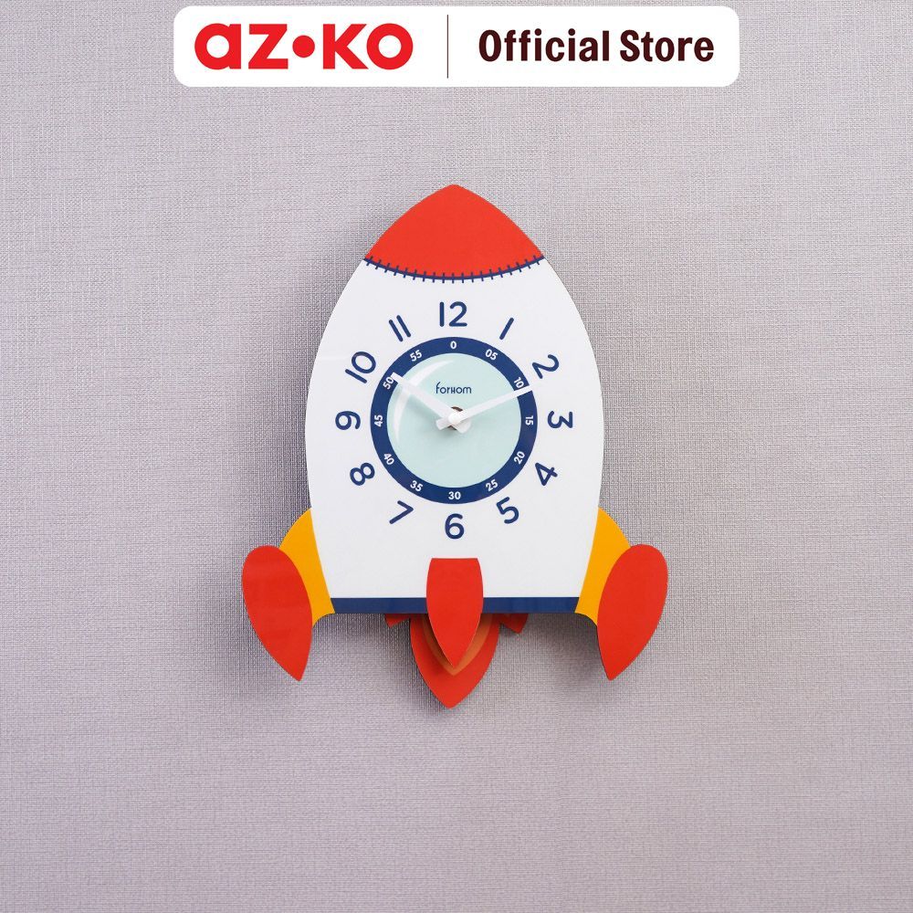 AZKO Forhom Rocket Wall Clock