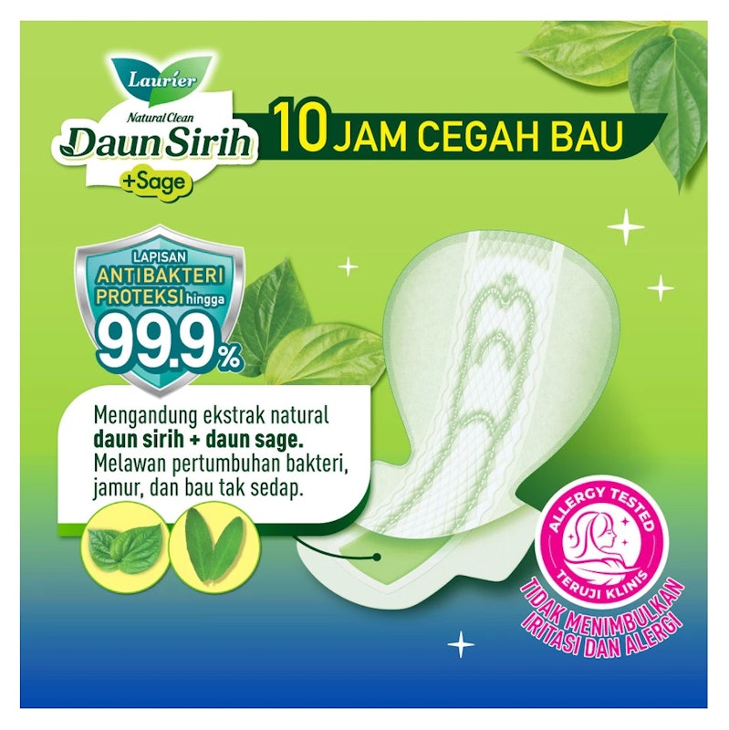 Natural Clean Daun Sirih + Sage 35 cm 4