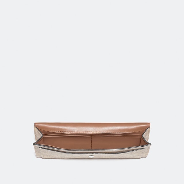 Coach Soft Wallet In Colorblock Signature Canvas 31547