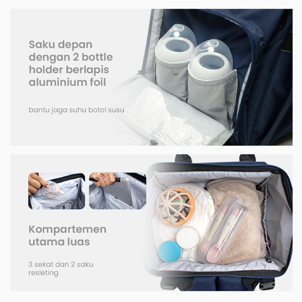 Papamama Papamama Clio Diaper Bag 1007