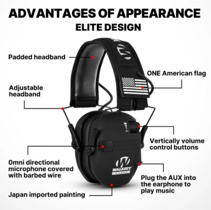 Walkers Shooting Ear Protection & Hearing Protection 5