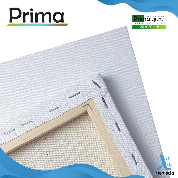 Prima Green Cotton Canvas 20x20 cm 3
