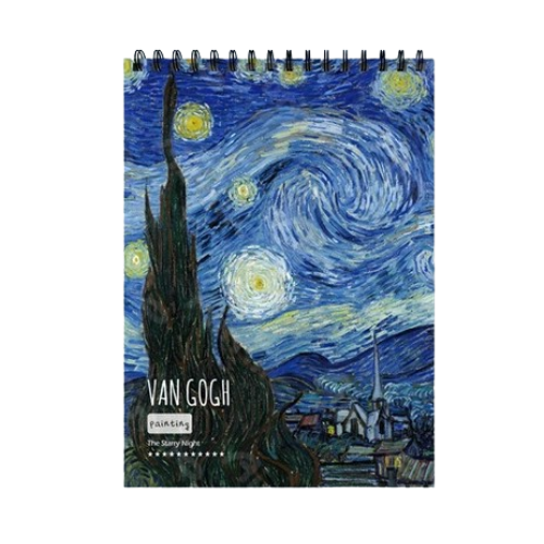 Aimilo Sketchbook A4 Vertikal Jilid Spiral