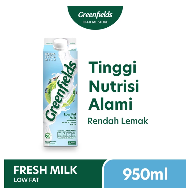 Greenfields Greenfields Fresh Milk Low Fat