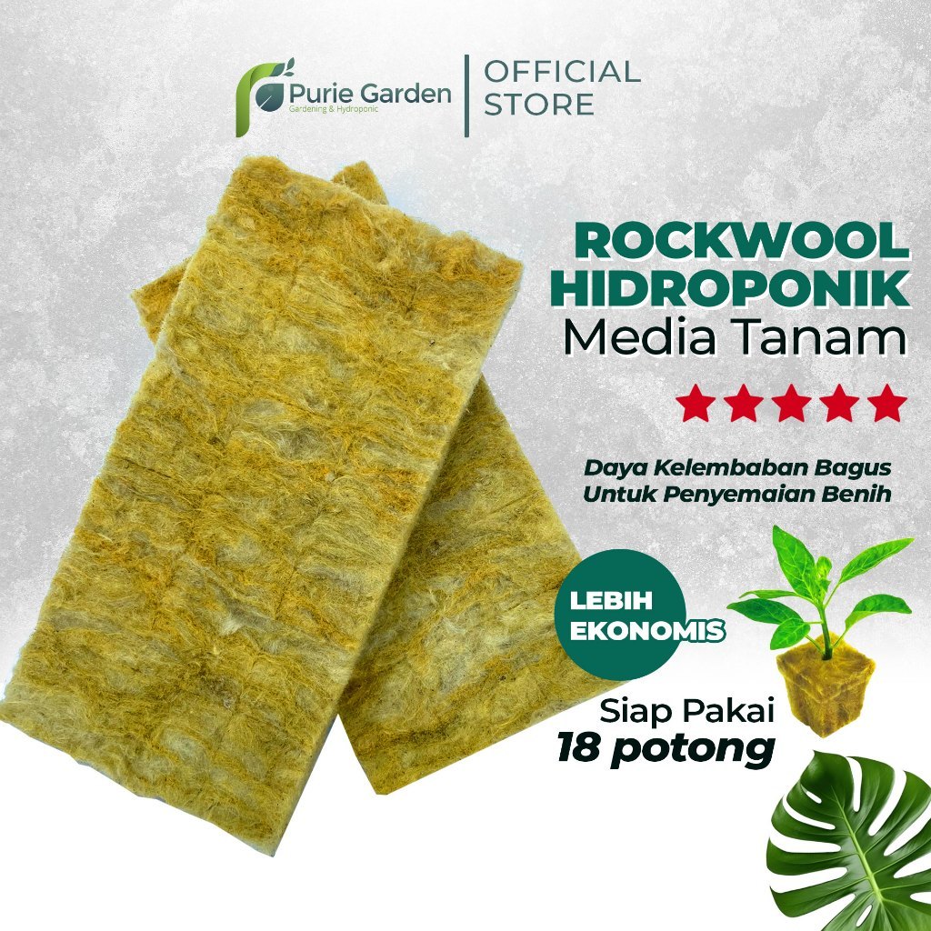 Purie Garden Rockwool 