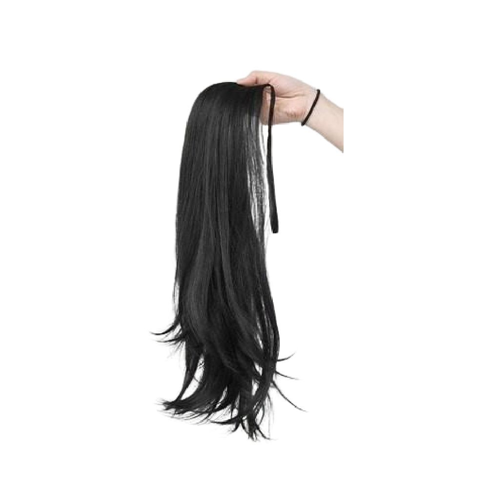 Hair Clip Ponytail Tali Lurus Natural Black 55 cm