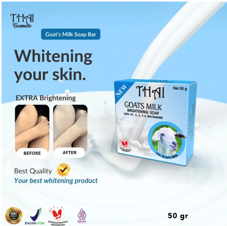 Thai Goats Milk Soap Bar 2