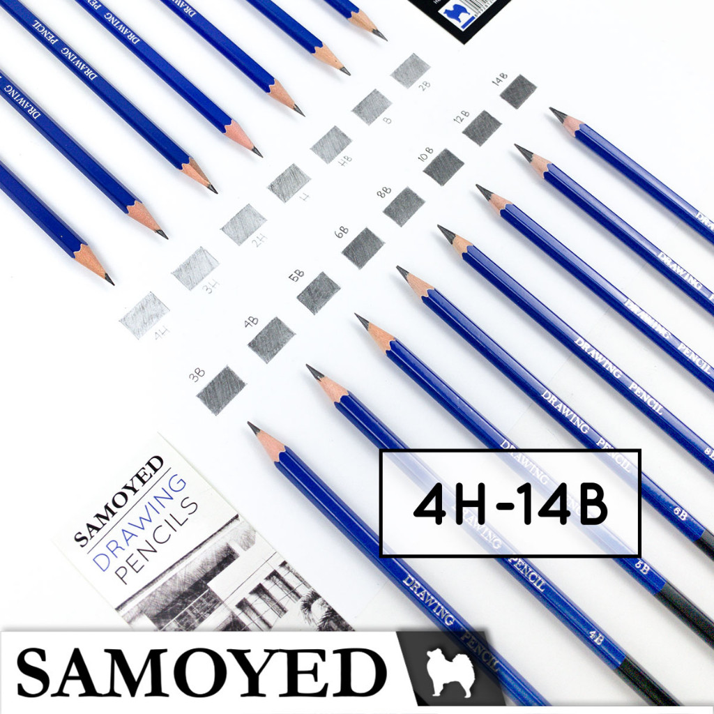 Samoyed Drawing Pencils H PCG-DW