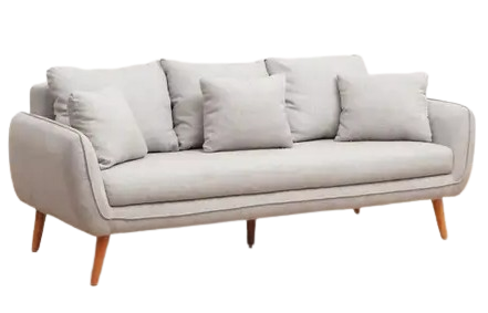 Dekoruma Inovasi Lestari Heim Studio HIKI Sofa 3 Dudukan Abu