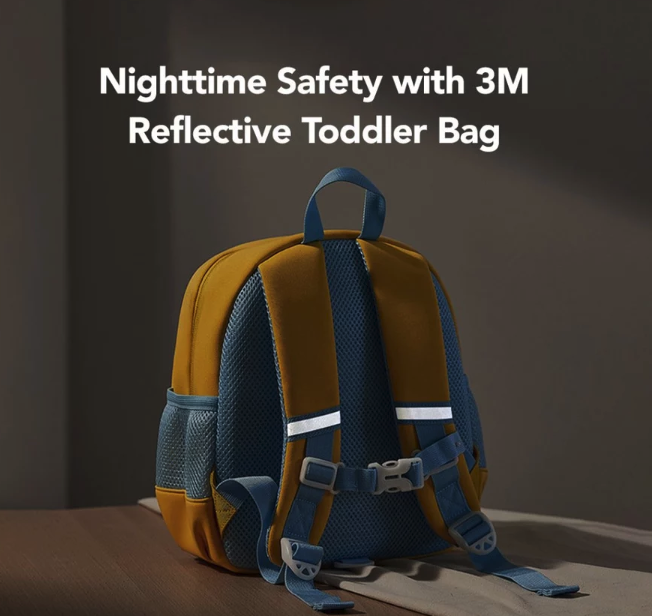 Sakumini Indonesia Sakumini Children School Backpack Beige Bear SK-TV-SBAG10M-BG